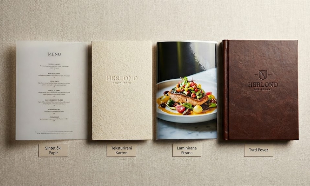 materijali za menije