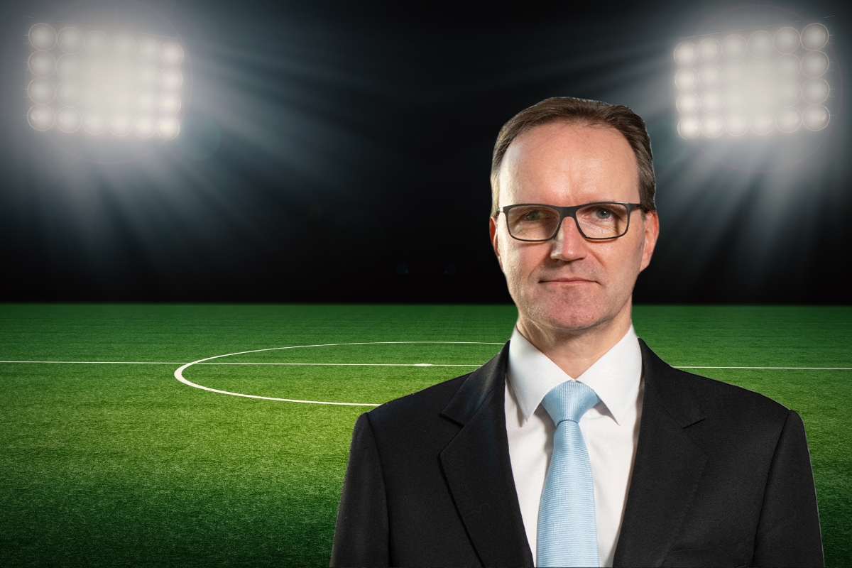 Joakim Klement i fudbalski teren
